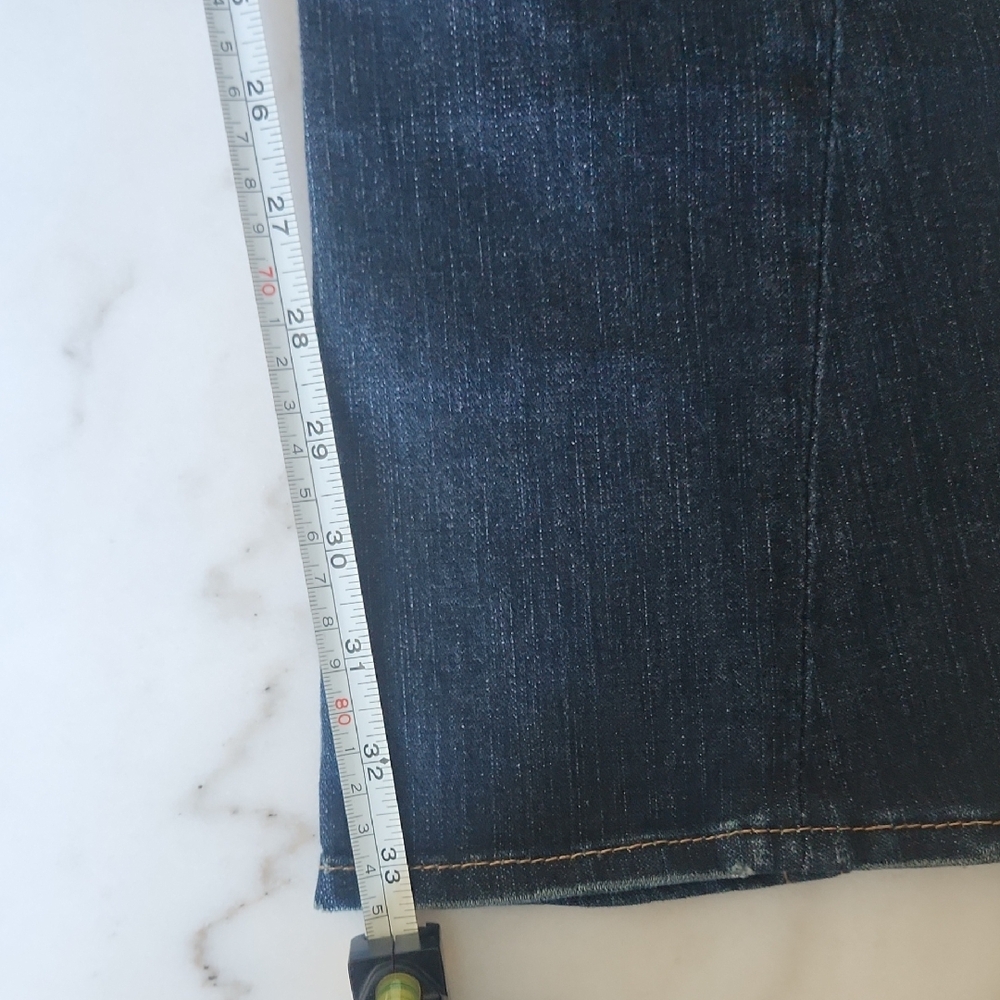 True Religion Dark Blue Boot Cut Jeans, Size 25 - Picture 8 of 10